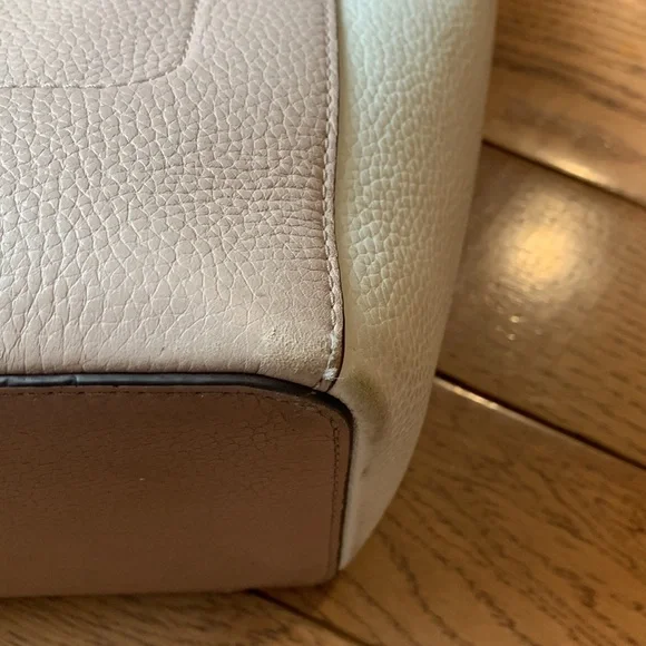 Michael Michael Kors Large Leather Gemma Colorblock Front Pocket Tote - Picture 13 of 15